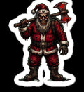 Santa Clause Vinyl Sticker